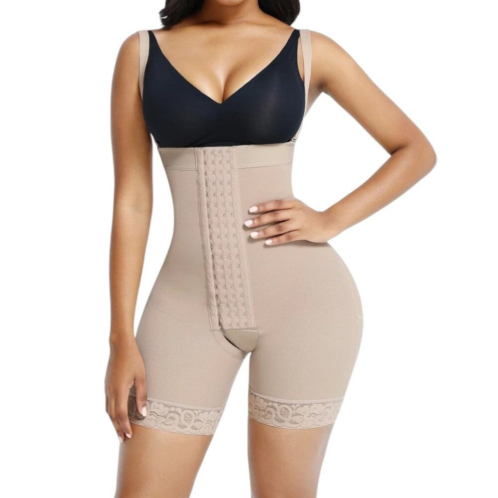 Postpartum Tummy Control Compression Shapewear High Waist Adaptive Hook Support